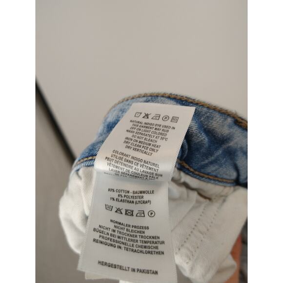 DL1961‎ Patti Jeans 20W Straight High Rise Vintage Ankle Distressed Seaglass - Picture 12 of 14